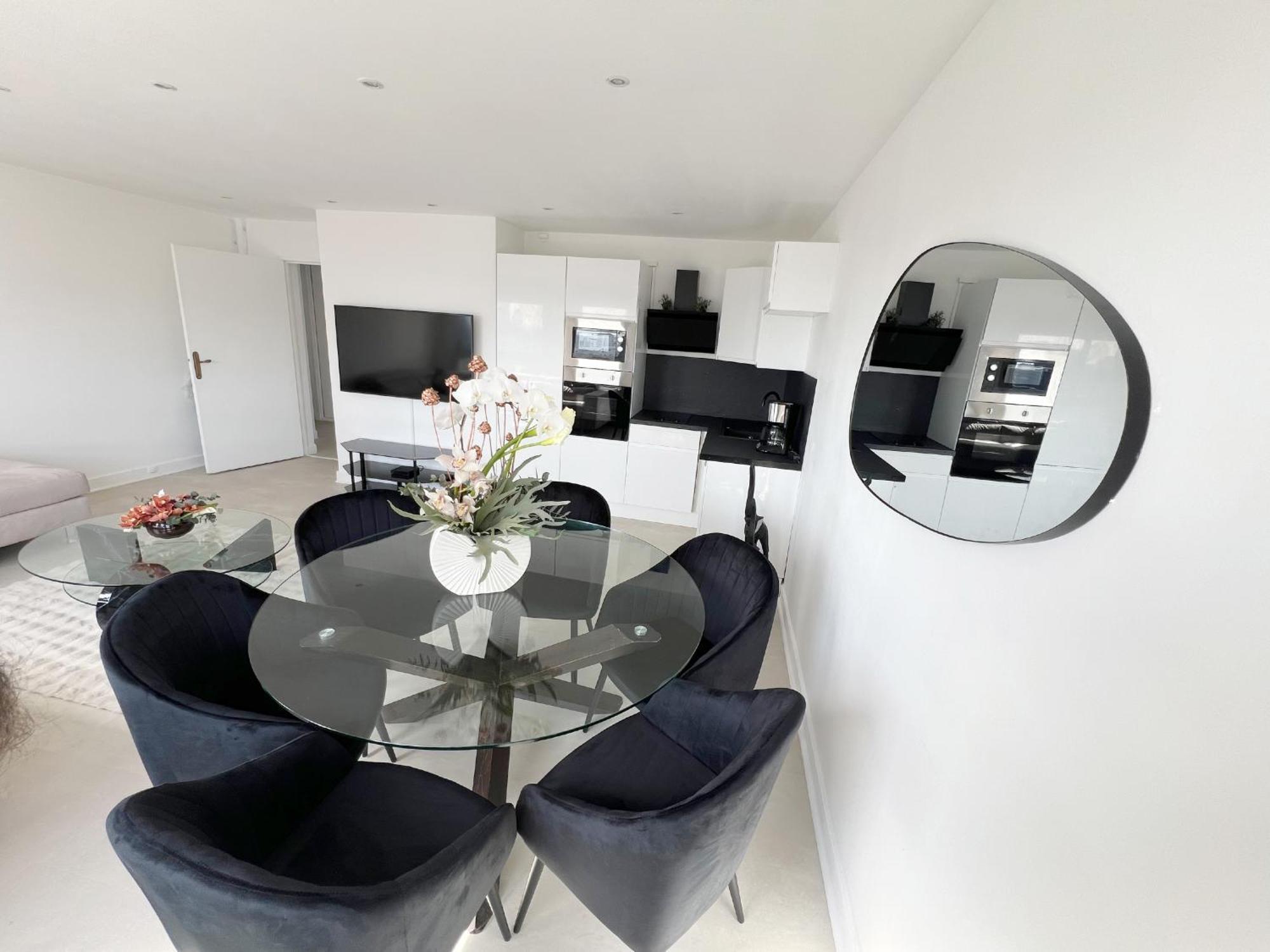 Chic 2 Rooms Paris13 With View Exteriör bild